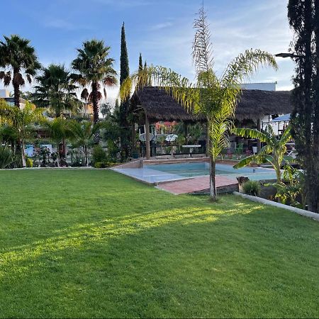 Jardin Quinta Las Fuentes Cabanas, Valsequillo. Puebla Eksteriør billede