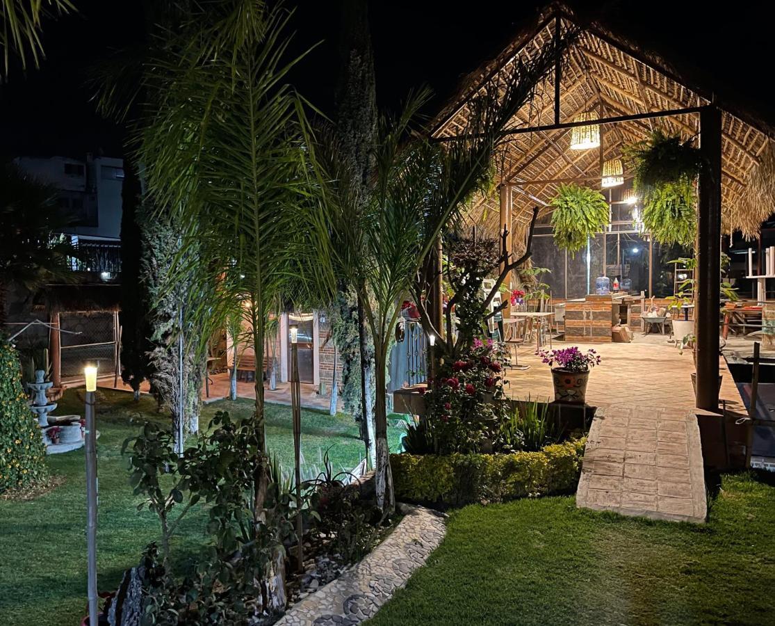 Jardin Quinta Las Fuentes Cabanas, Valsequillo. Puebla Eksteriør billede