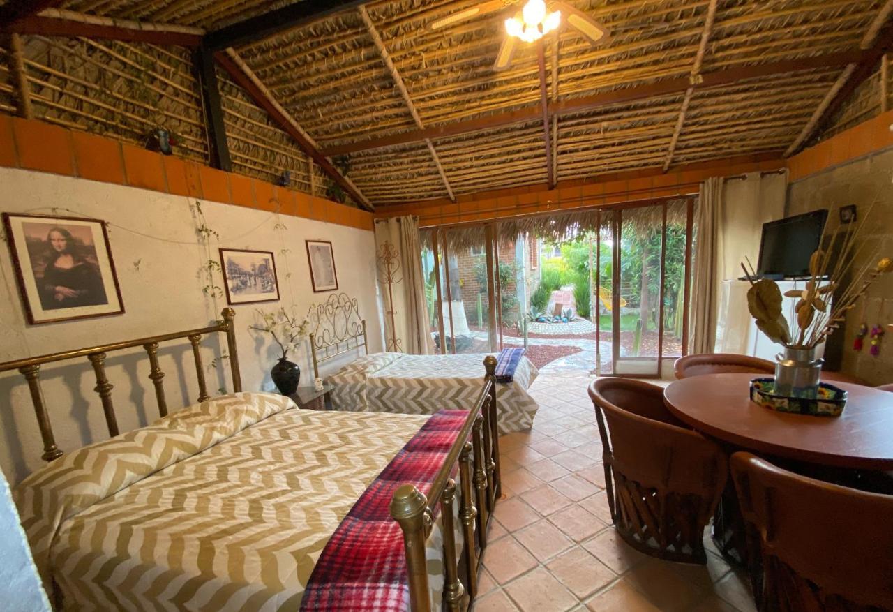 Jardin Quinta Las Fuentes Cabanas, Valsequillo. Puebla Eksteriør billede