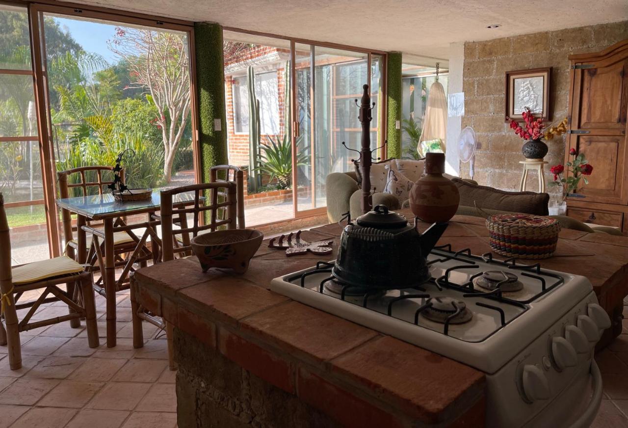Jardin Quinta Las Fuentes Cabanas, Valsequillo. Puebla Eksteriør billede