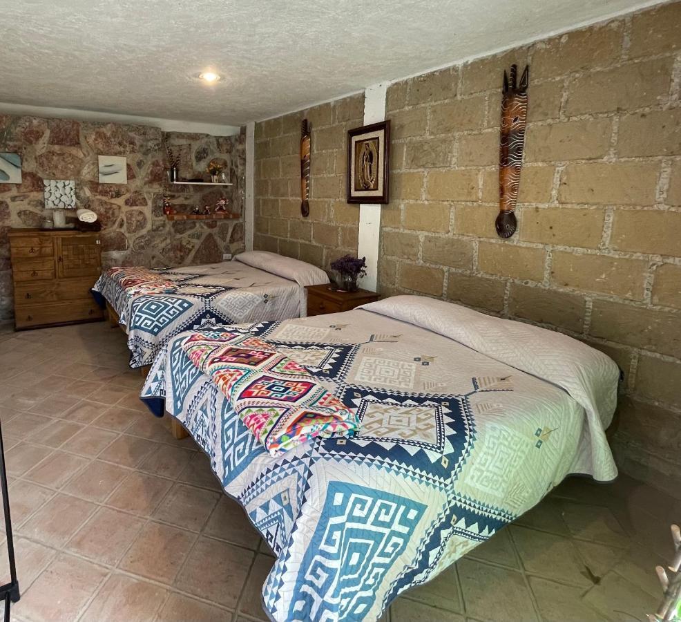 Jardin Quinta Las Fuentes Cabanas, Valsequillo. Puebla Eksteriør billede