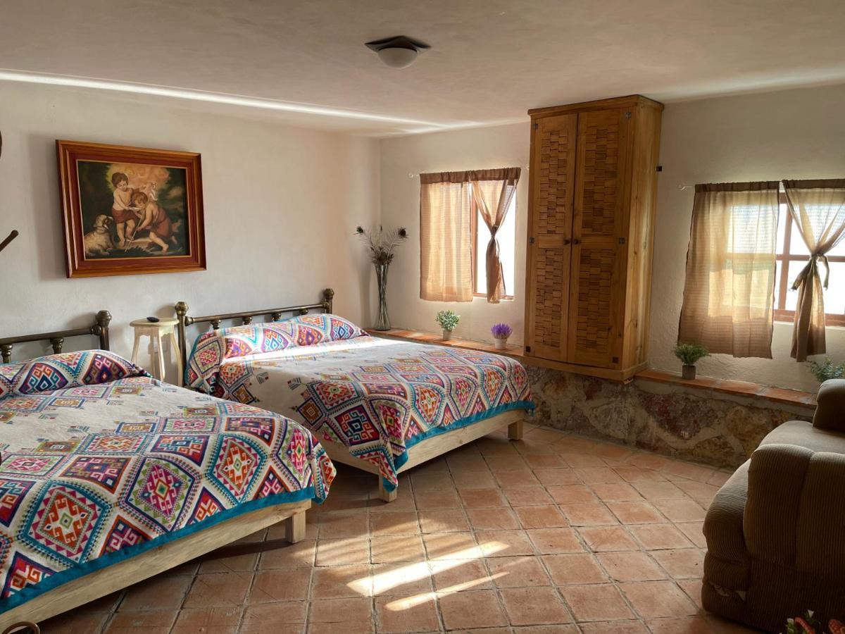 Jardin Quinta Las Fuentes Cabanas, Valsequillo. Puebla Eksteriør billede